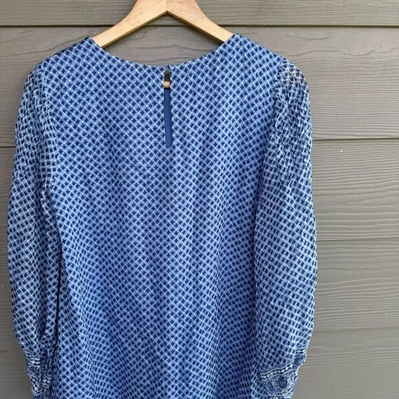 Vineyard Vines silk blend pintuck dress - Picture 6 of 7